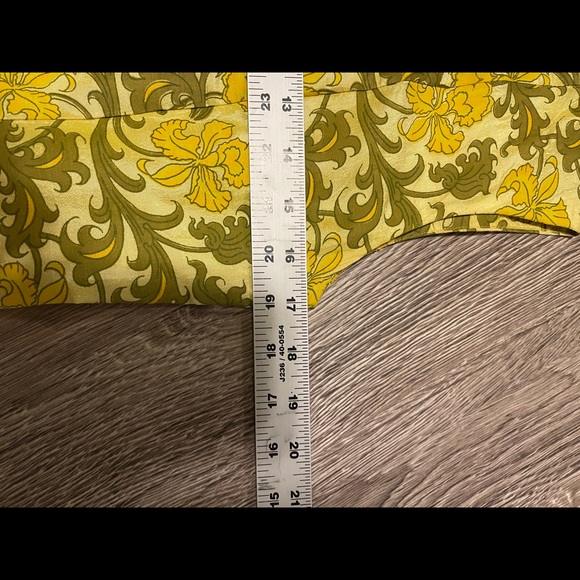 Vintage Southeast Asian Dress Painted Silk S - Picture 13 of 13